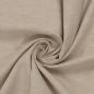 Preview: Baumwoll-Leinen Paul uni meliert Beige von Swafing